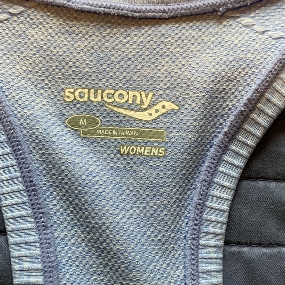 Saucony Light Blue Running Tank - Medium - Picture 2 of 4